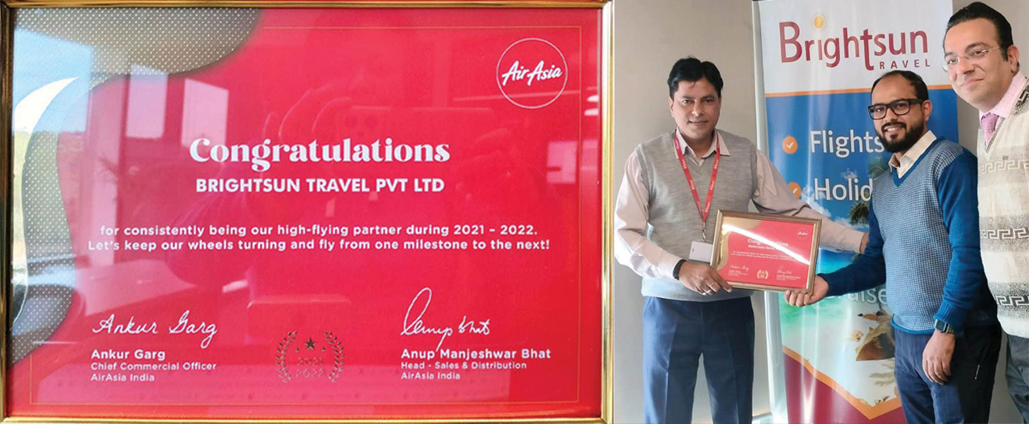 Flying High Together: AirAsia Honours Brightsun as their 'High Flying Partner