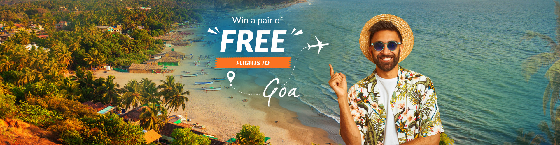 Win a Pair of Free Flight Tickets to Goa